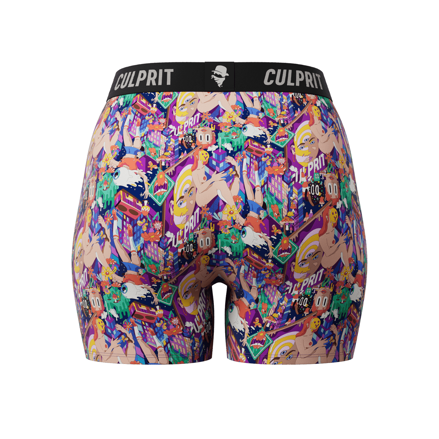 Acidopolis Day 💠 LadyBoxers - Culprit Underwear - LadyBoxers™ - LB2 - ACIDDY - XS