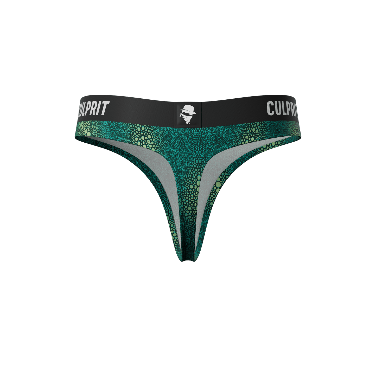 Crocodile 🐊 Classic Thong - Culprit Underwear - Thongs - THG - CROC - XS