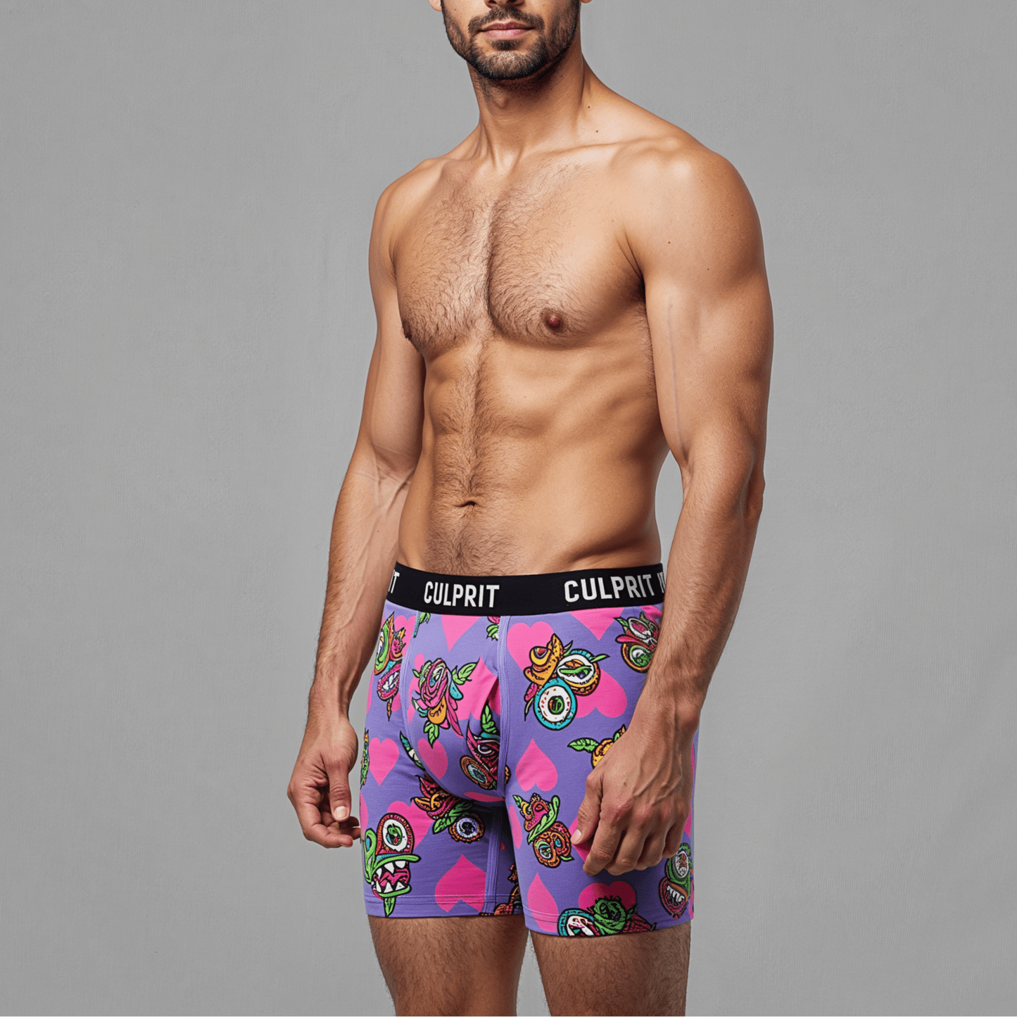 Love Sick ❤️🔥 Boxer Briefs w/ fly by YOUNG & SICK - Culprit Underwear - Boxer Briefs w/Fly - BB - YGSK - S