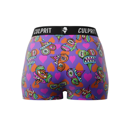 Love Sick ❤️‍🔥 Booty Shorts by YOUNG & SICK