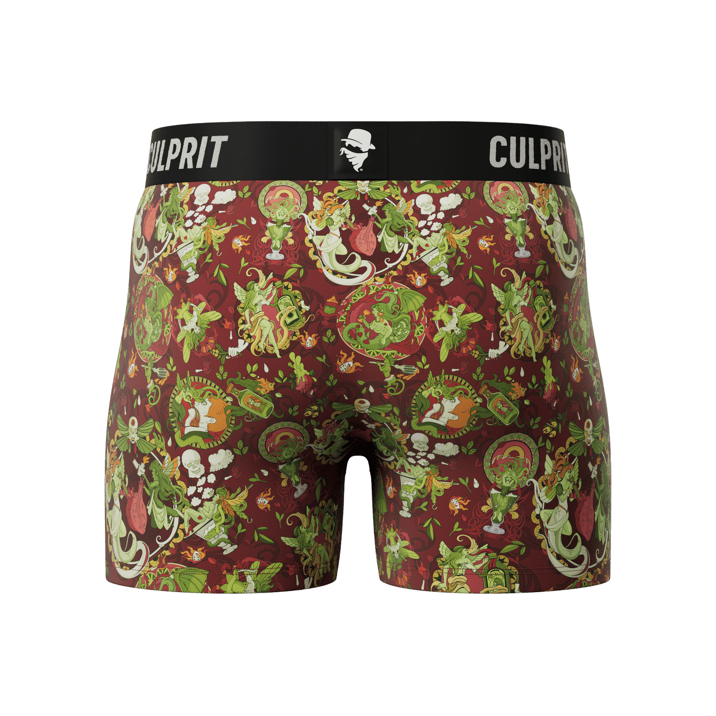 Absinthe Minded 🧚 - Culprit Underwear - Boxer Briefs w/Fly - BB2 - ABSMD - S