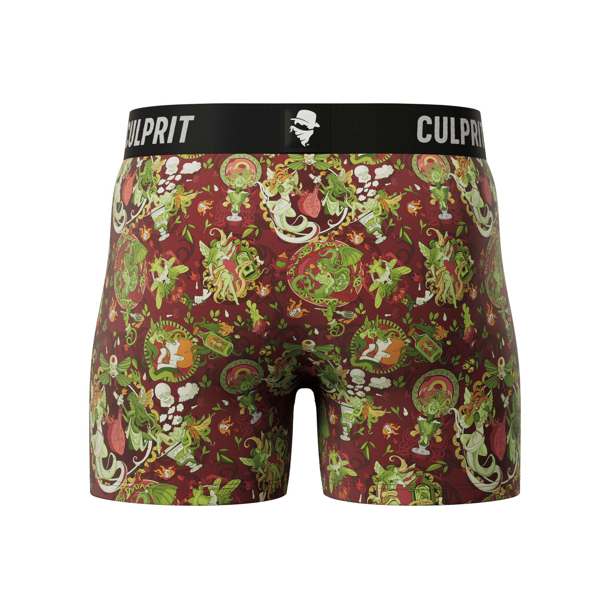Absinthe Minded 🧚 - Culprit Underwear - Boxer Briefs w/Fly - BB2 - ABSMD - S