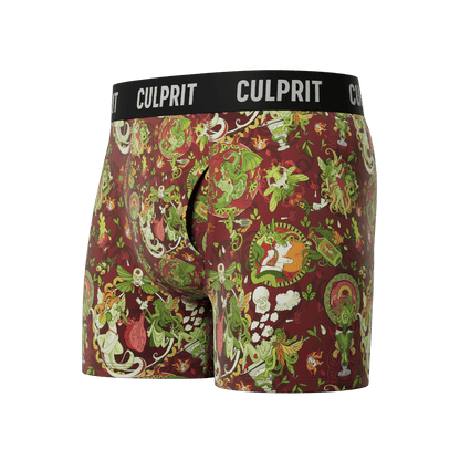 Absinthe Minded 🧚 - Culprit Underwear - Boxer Briefs w/Fly - BB2 - ABSMD - S