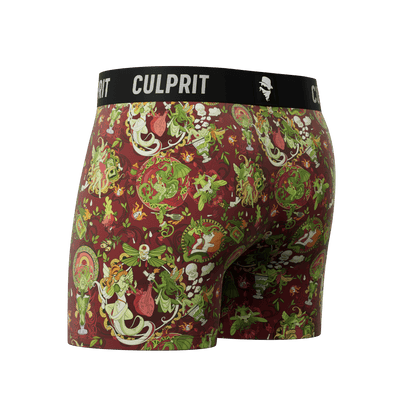 Absinthe Minded 🧚 - Culprit Underwear - Boxer Briefs w/Fly - BB2 - ABSMD - S
