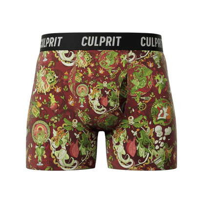 Absinthe Minded 🧚 - Culprit Underwear - Boxer Briefs w/Fly - BB2 - ABSMD - S