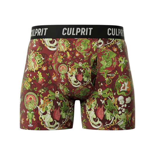 Absinthe Minded 🧚 - Culprit Underwear - Boxer Briefs w/Fly - BB2 - ABSMD - S