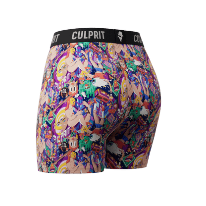 Acidopolis Day 💠 LadyBoxers - Culprit Underwear - LadyBoxers™ - LB2 - ACIDDY - XS