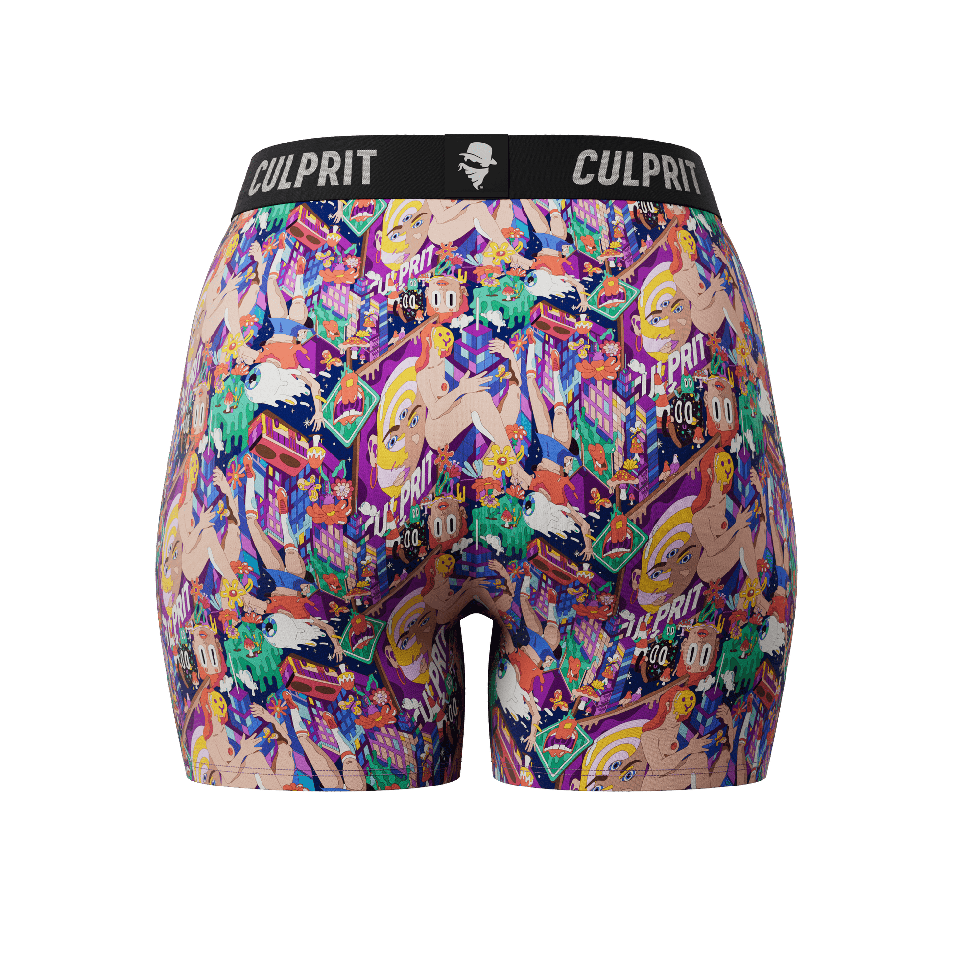 Acidopolis Day 💠 LadyBoxers - Culprit Underwear - LadyBoxers™ - LB2 - ACIDDY - XS