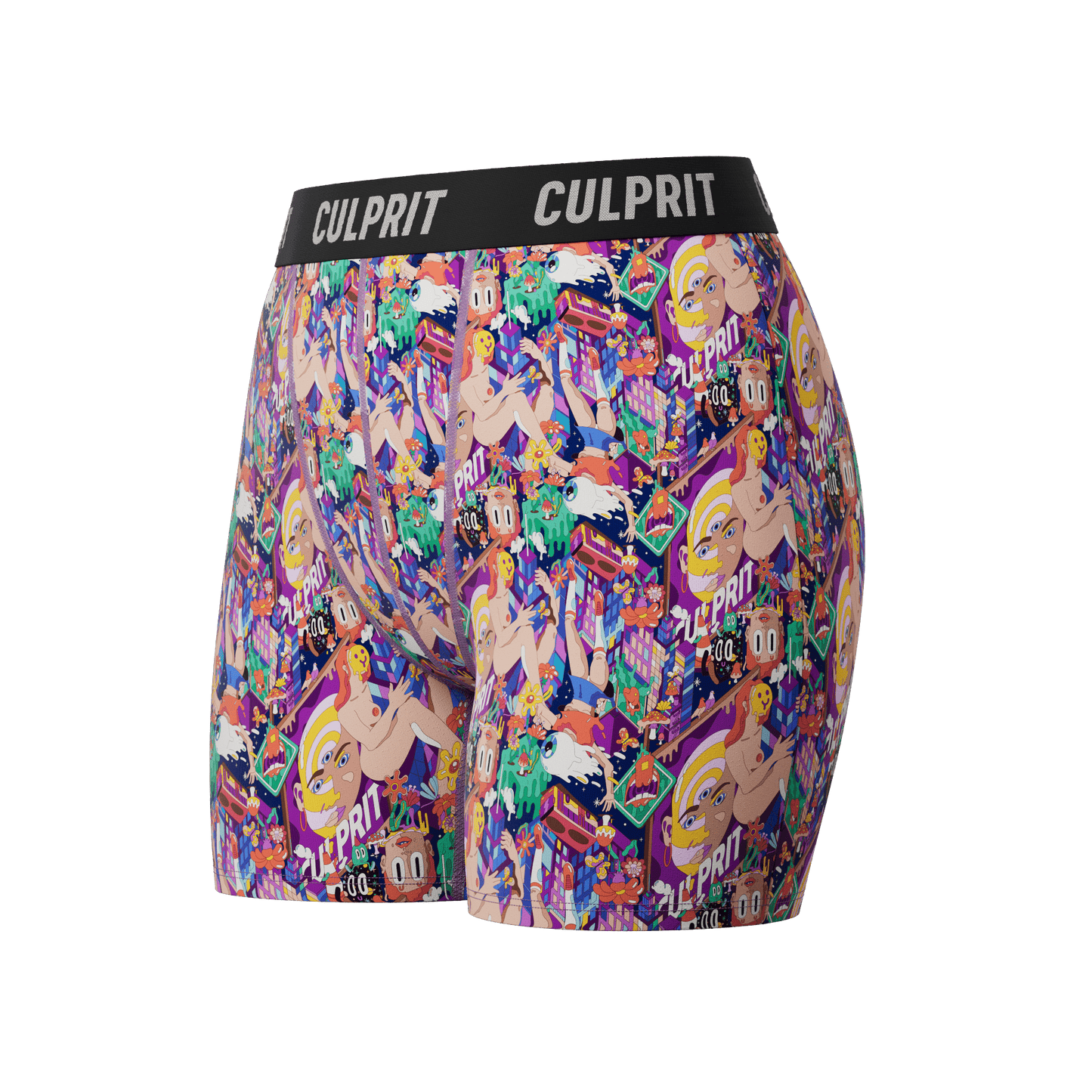 Acidopolis Day 💠 LadyBoxers - Culprit Underwear - LadyBoxers™ - LB2 - ACIDDY - XS