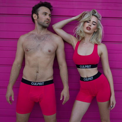 Bougainvillea 🌺 Boxer Briefs w/ Fly - Culprit Underwear - Boxer Briefs w/Fly - BB - BOUG - S