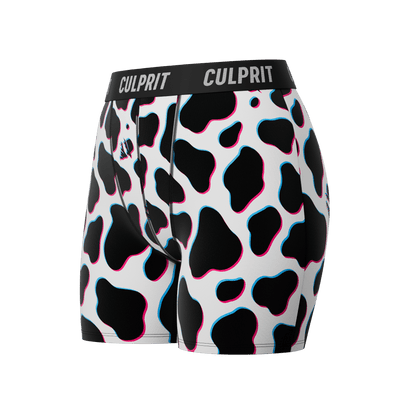 Cowabunga 🐄 - Culprit Underwear - LadyBoxers™ - LB - COW - XS