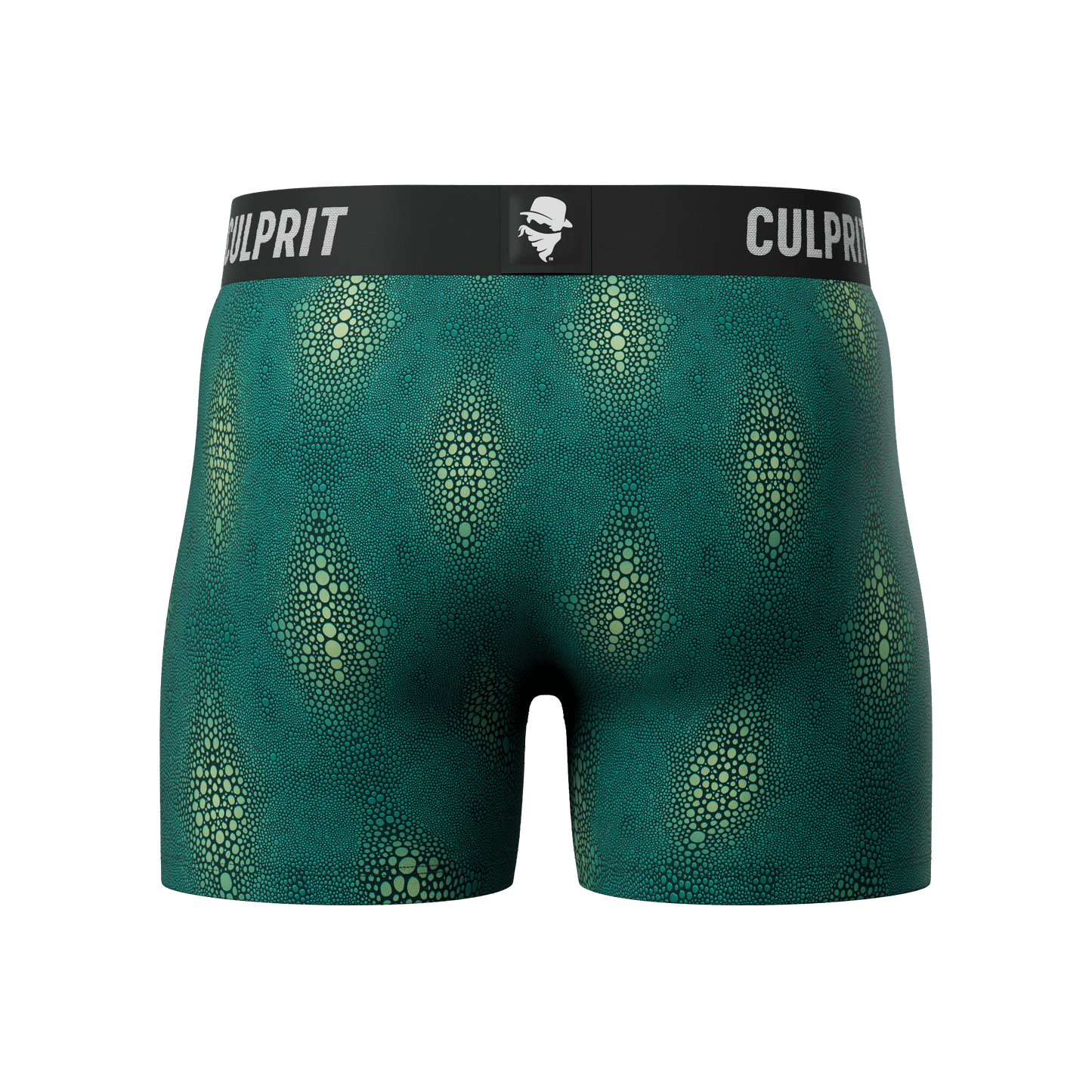 Crocodile 🐊 Boxer Briefs w/ fly - Culprit Underwear - Boxer Briefs w/Fly - BB - CROC - S