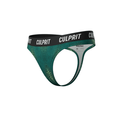 Crocodile 🐊 Classic Thong - Culprit Underwear - Thongs - THG - CROC - XS