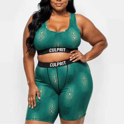 Crocodile 🐊 Long LadyBoxers™ - Culprit Underwear - Long LadyBoxers™ - LBK - CROC - XS