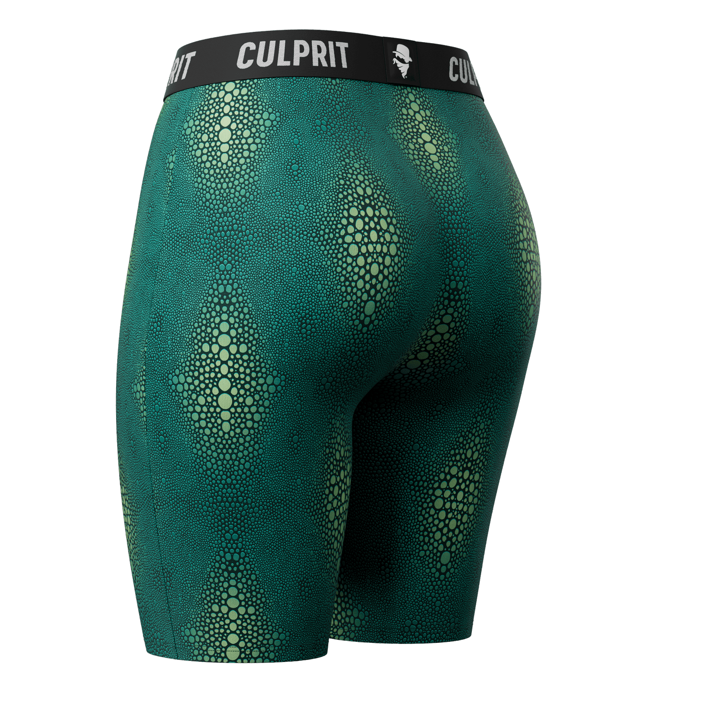 Crocodile 🐊 Long LadyBoxers™ - Culprit Underwear - Long LadyBoxers™ - LBK - CROC - XS