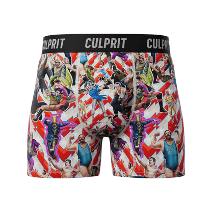 Freedom Smackdown 🦅💥 Boxer Briefs w/Fly - Culprit Underwear - Boxer Briefs w/Fly - BB - SMKDN - S