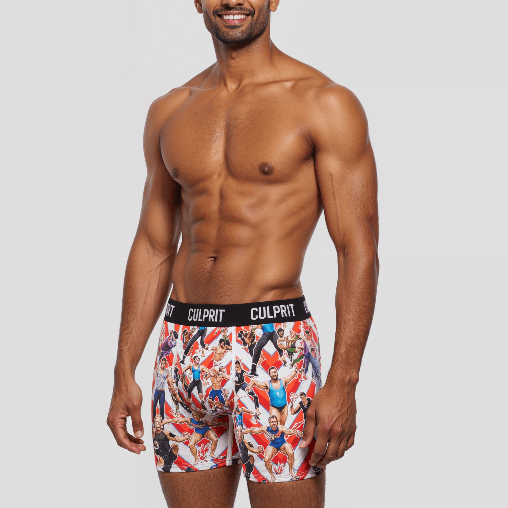 Freedom Smackdown 🦅💥 Boxer Briefs w/Fly - Culprit Underwear - Boxer Briefs w/Fly - BB - SMKDN - S