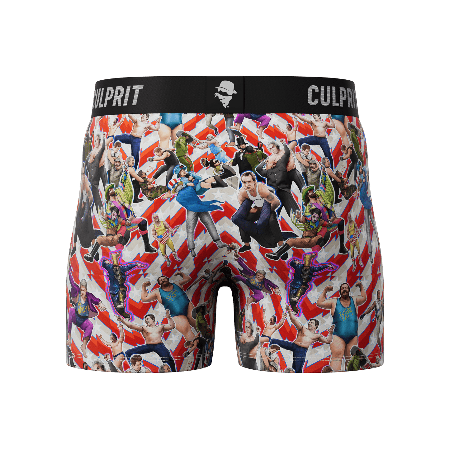 Freedom Smackdown 🦅💥 Boxer Briefs w/Fly - Culprit Underwear - Boxer Briefs w/Fly - BB - SMKDN - S