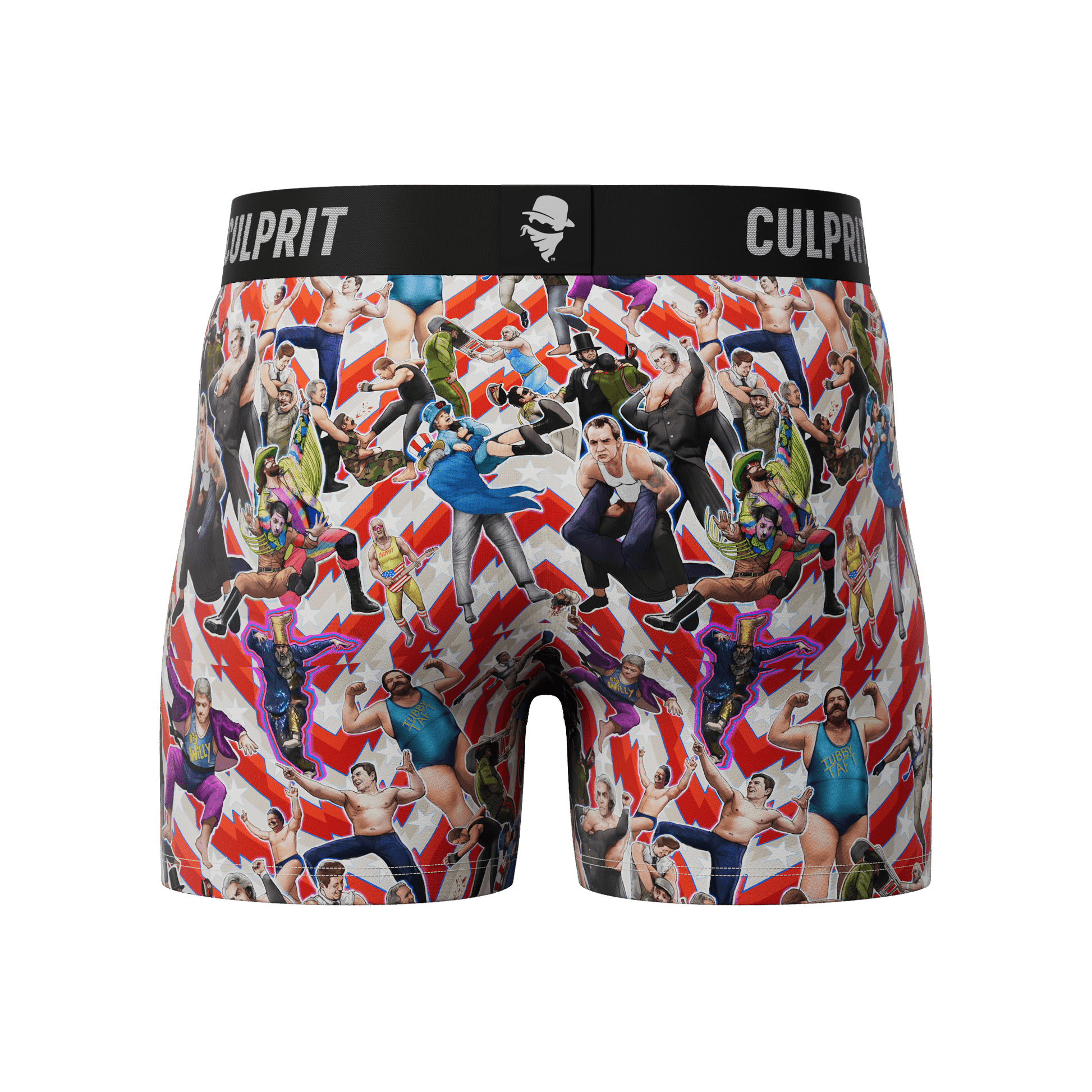 Freedom Smackdown 🦅💥 Boxer Briefs w/Fly - Culprit Underwear - Boxer Briefs w/Fly - BB - SMKDN - S