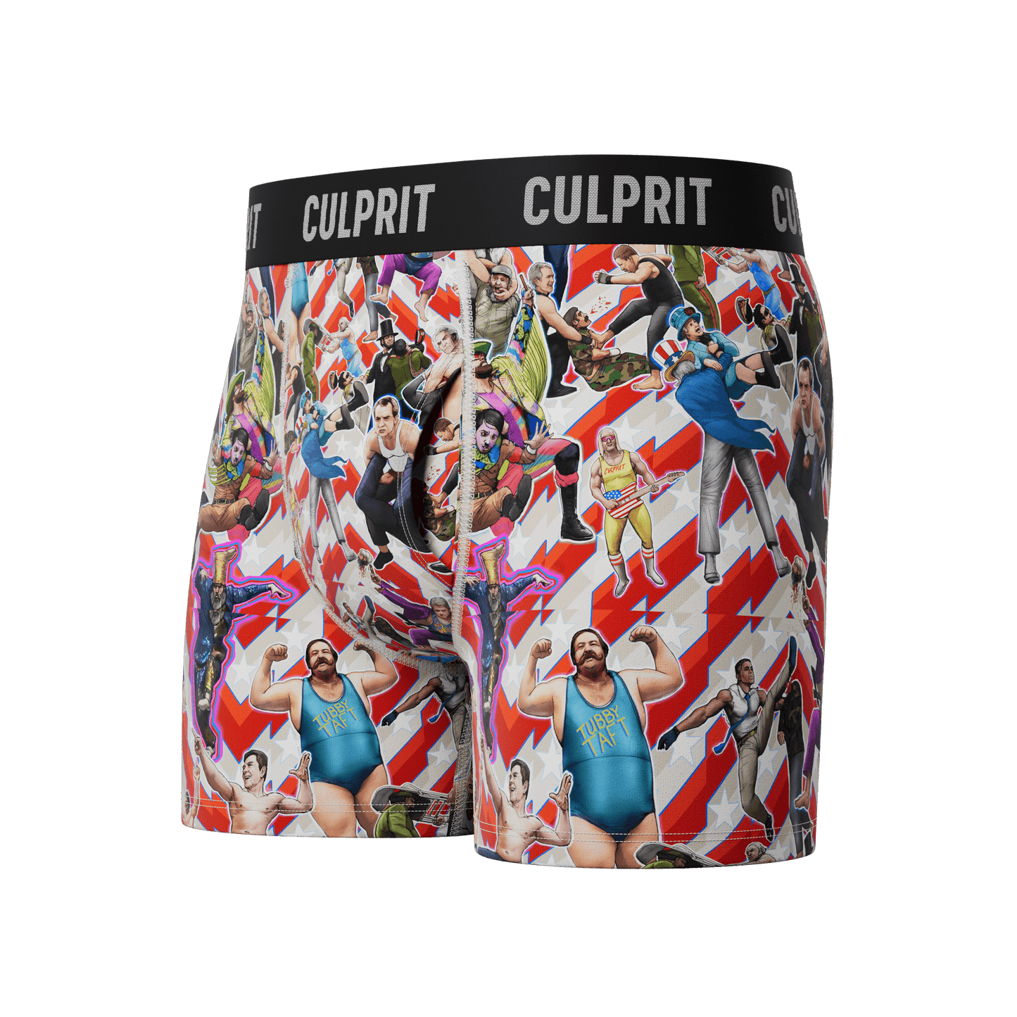 Freedom Smackdown 🦅💥 Boxer Briefs w/Fly - Culprit Underwear - Boxer Briefs w/Fly - BB - SMKDN - S