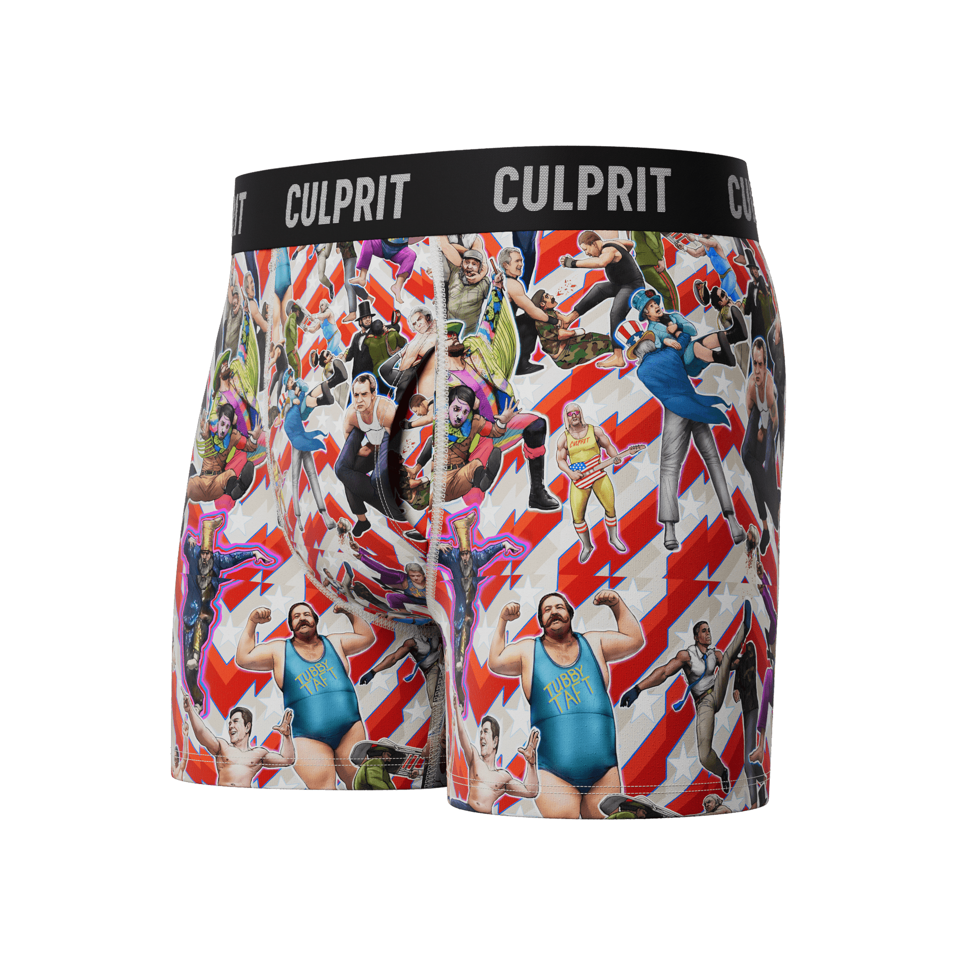 Freedom Smackdown 🦅💥 Boxer Briefs w/Fly - Culprit Underwear - Boxer Briefs w/Fly - BB - SMKDN - S