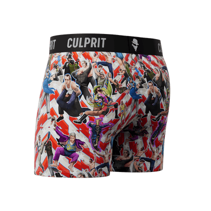 Freedom Smackdown 🦅💥 Boxer Briefs w/Fly - Culprit Underwear - Boxer Briefs w/Fly - BB - SMKDN - S