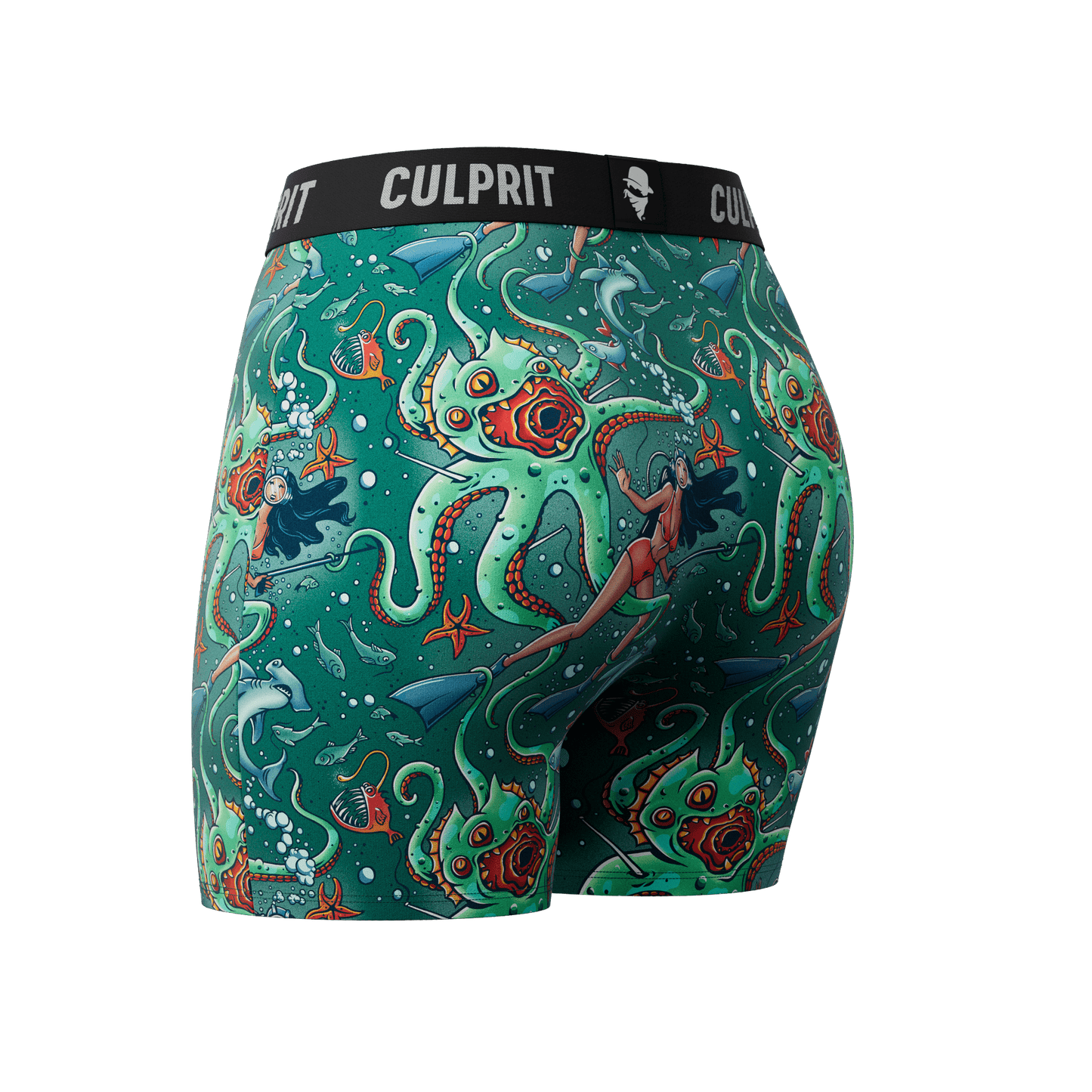Get It Kraken! 🦑 LadyBoxers - Culprit Underwear - LadyBoxers™ - LB - GKRK - XS