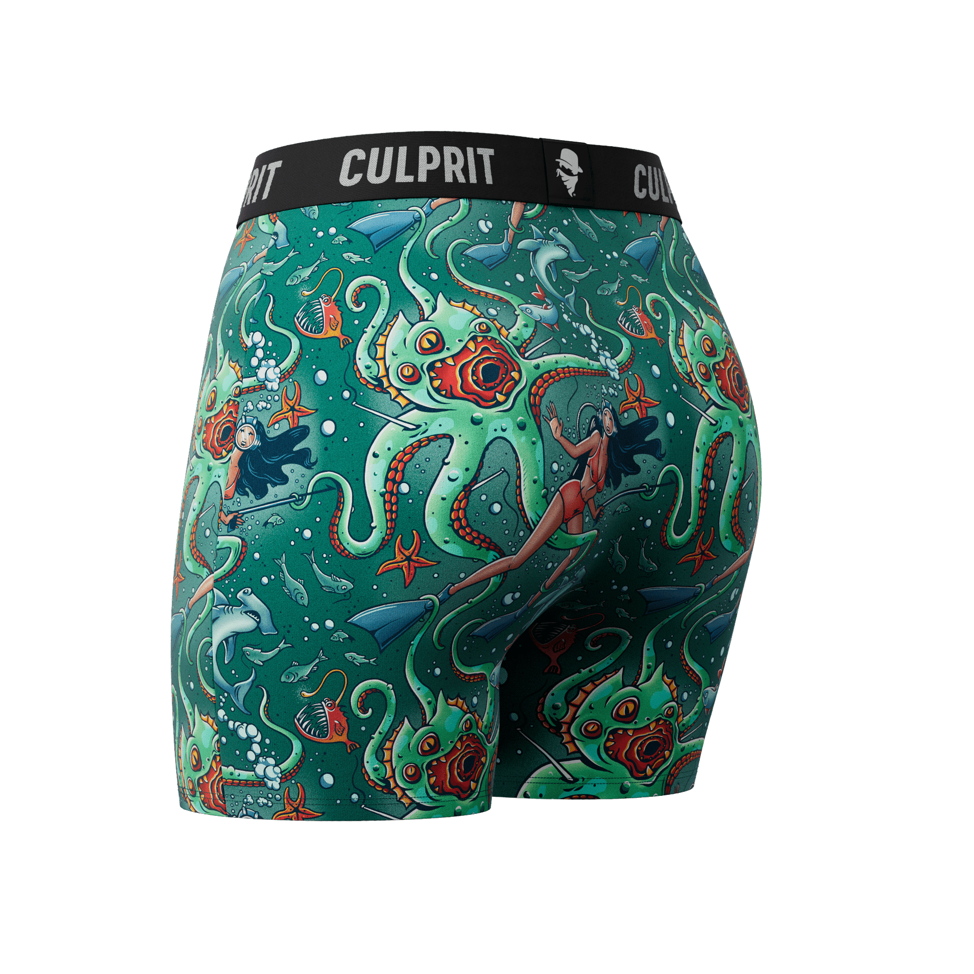 Get It Kraken! 🦑 LadyBoxers - Culprit Underwear - LadyBoxers™ - LB - GKRK - XS
