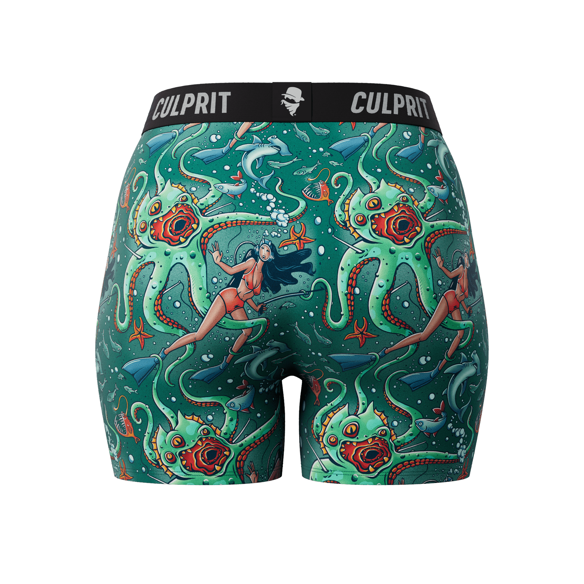 Get It Kraken! 🦑 LadyBoxers - Culprit Underwear - LadyBoxers™ - LB - GKRK - XS