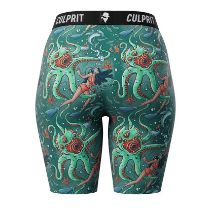 Get It Kraken! 🦑 Long LadyBoxers - Culprit Underwear - Long LadyBoxers™ - LBK - GKRK - XS