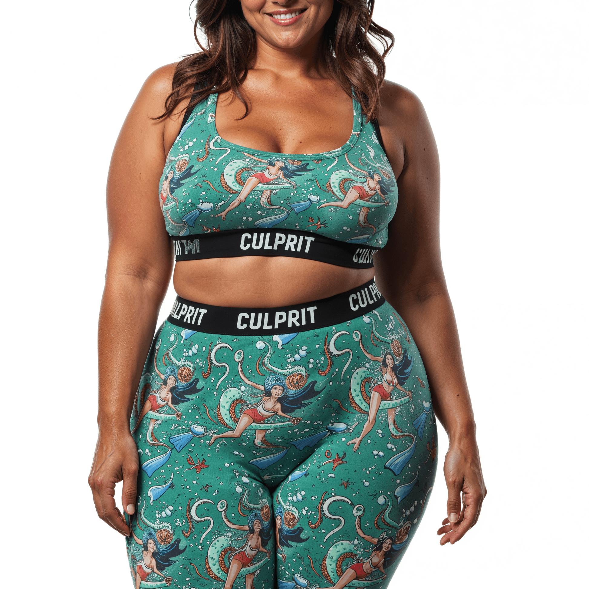 Get It Kraken! 🦑 Long LadyBoxers - Culprit Underwear - Long LadyBoxers™ - LBK - GKRK - XS