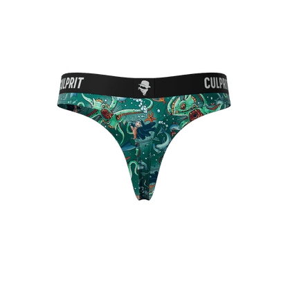 Get it Kraken! 🦑 Thong - Culprit Underwear - Thongs - THG2 - GKRK - XS