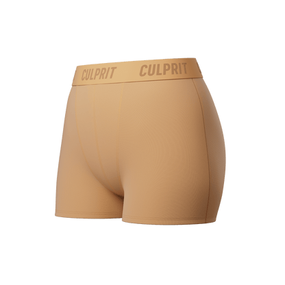 Graham Cracker 🥮 Booty Shorts - Culprit Underwear - Booty Shorts - BS - CMEL - XS