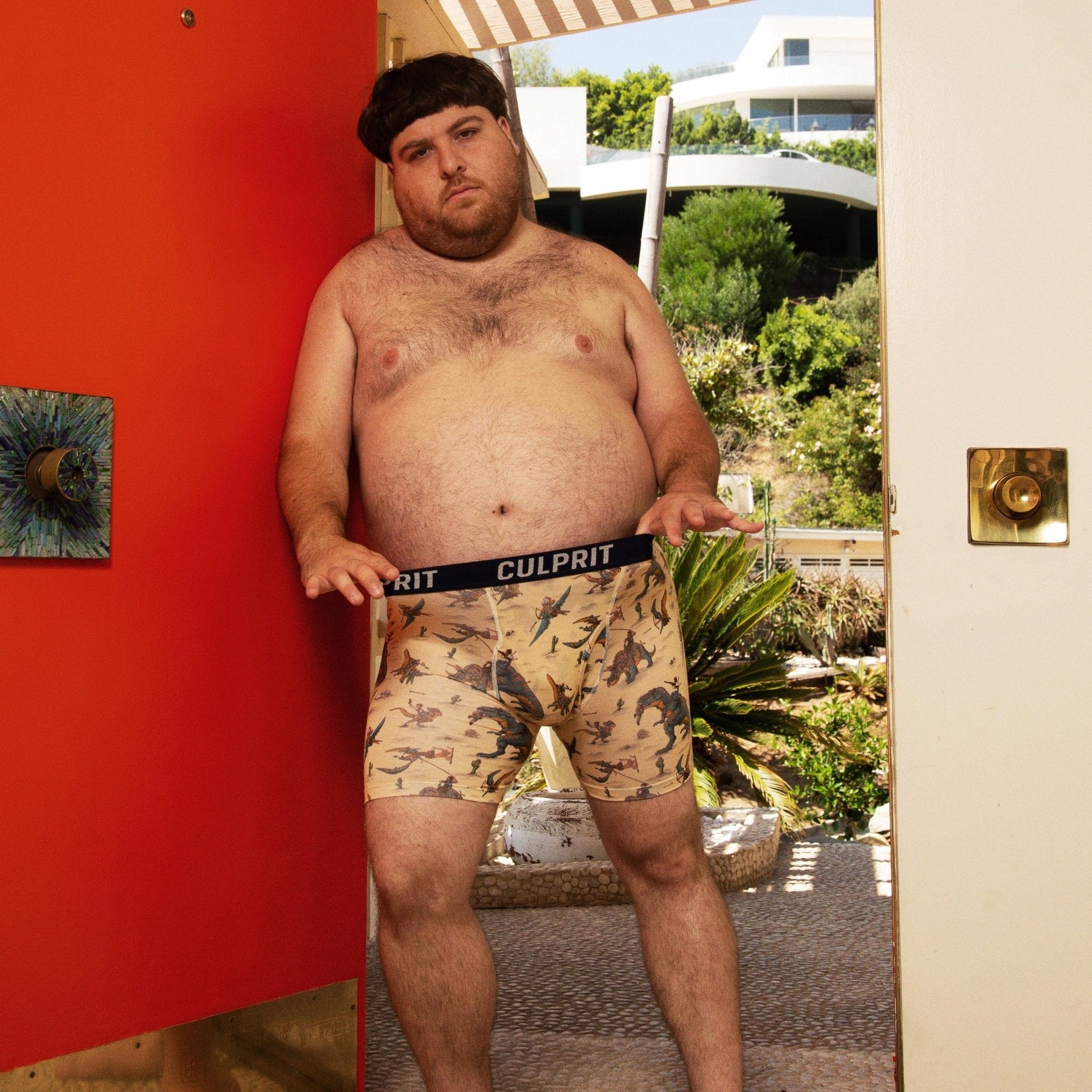 Jurassic Western Boxer Briefs w/ fly - Culprit Underwear - Boxer Briefs w/Fly - BB - JWST - S