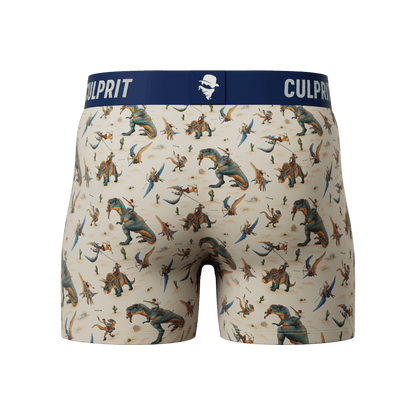 Jurassic Western Boxer Briefs w/ fly - Culprit Underwear - Boxer Briefs w/Fly - BB - JWST - S
