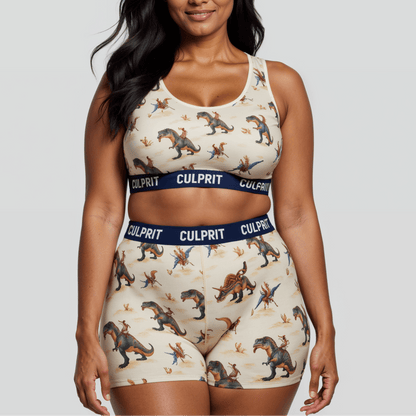 Jurassic Western 🏜️ LadyBoxers™ - Culprit Underwear - LadyBoxers™ - LB - JWST - XS