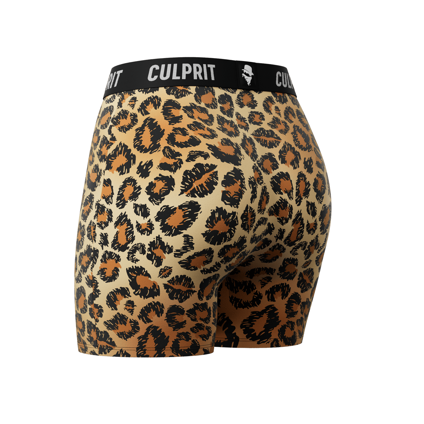 Leopard Lips 🐆 LadyBoxers™ - Culprit Underwear - LadyBoxers™ - LB - LEO - XS