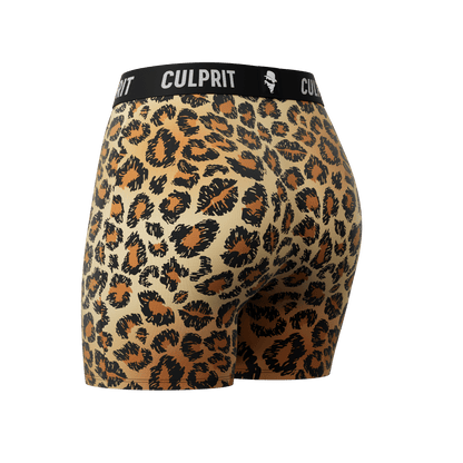 Leopard Lips 🐆 LadyBoxers™ - Culprit Underwear - LadyBoxers™ - LB - LEO - XS
