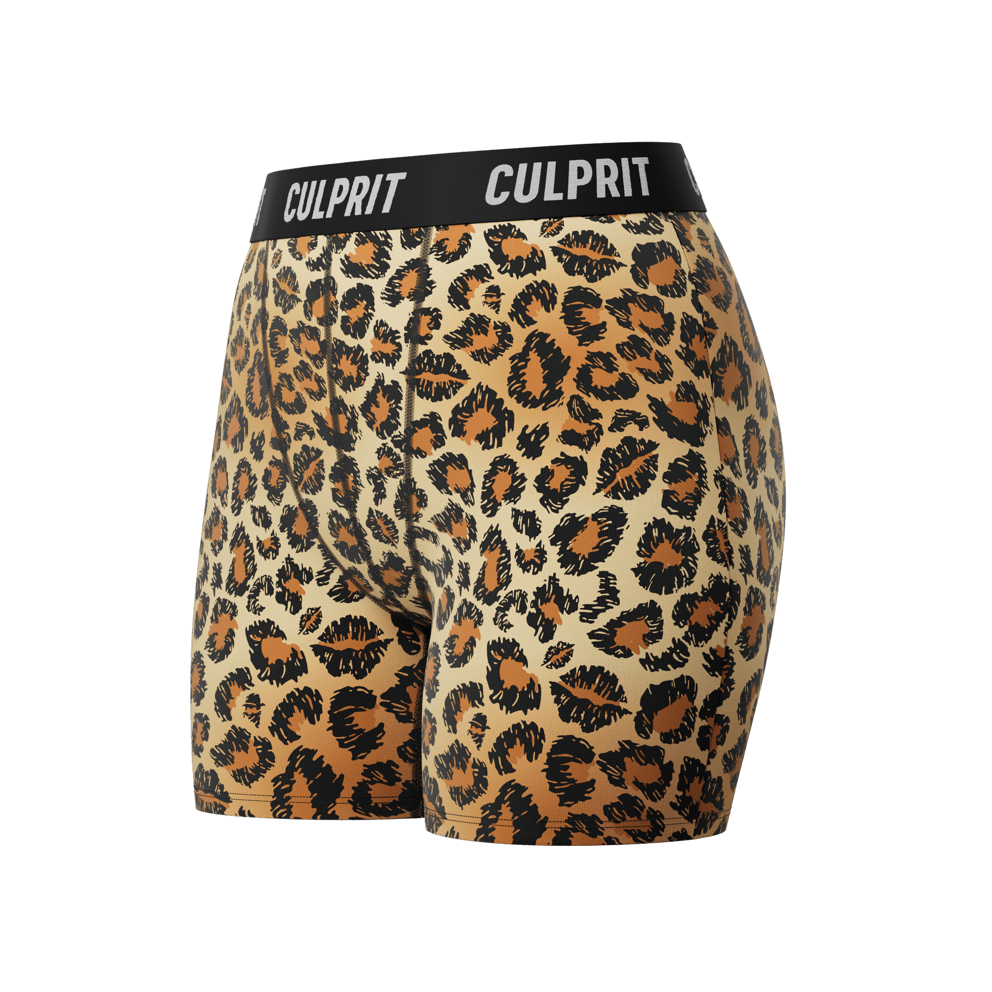 Leopard Lips 🐆 LadyBoxers™ - Culprit Underwear - LadyBoxers™ - LB - LEO - XS