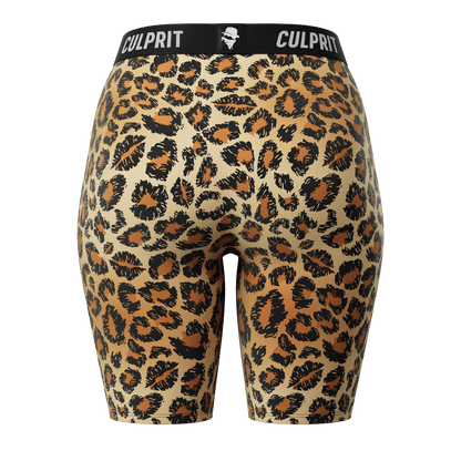 Leopard Lips 🐆 Long LadyBoxers™ - Culprit Underwear - Long LadyBoxers™ - LBK - LEO - XS