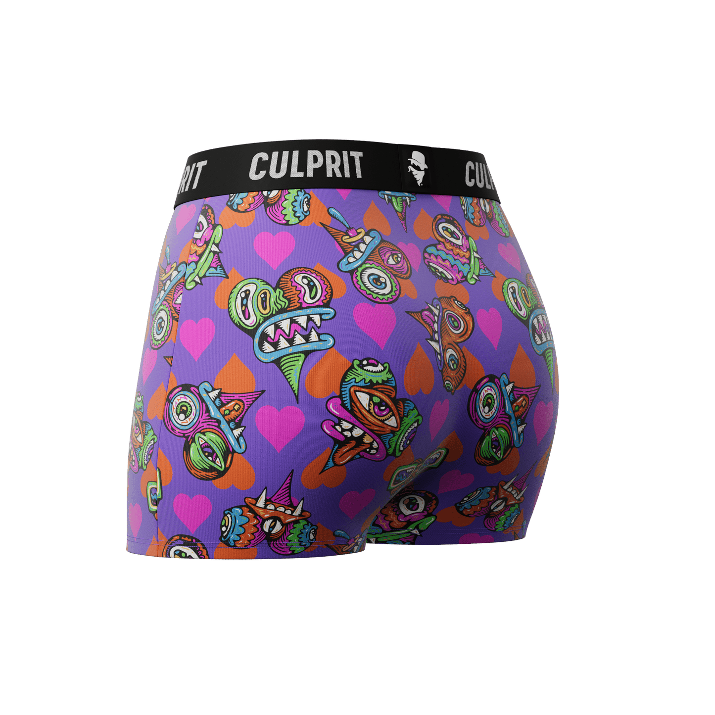 PRE - ORDER: Love Sick ❤️‍🔥 Booty Shorts - Culprit Underwear - Booty Shorts - BS - YGSK - XS