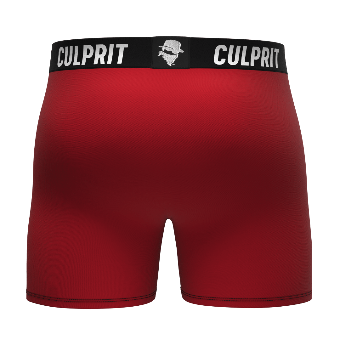 Redrum 🪓 - Culprit Underwear - Boxer Briefs w/Fly - BB - RUM - S