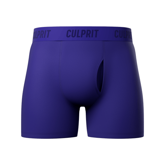Royal Blue 💎 Boxer Briefs w/ fly - Culprit Underwear - Boxer Briefs w/Fly - BB - RYBL - S
