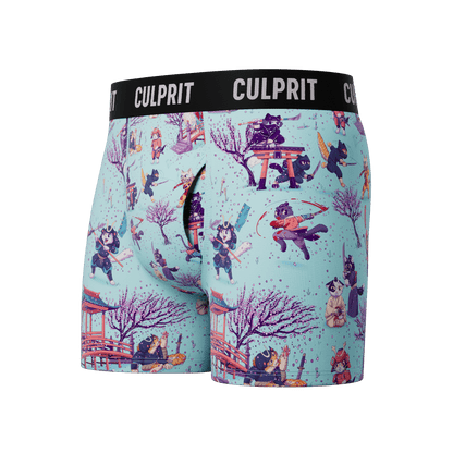 Samurai Cats - Culprit Underwear - Boxer Briefs w/Fly - BB - SAMCAT - S