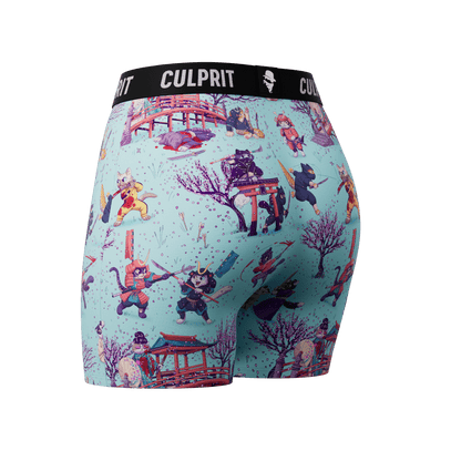 Samurai Cats - Culprit Underwear - LadyBoxers™ - LB - SAMCAT - XS