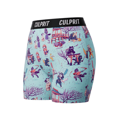 Samurai Cats - Culprit Underwear - LadyBoxers™ - LB - SAMCAT - XS