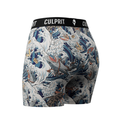 Shark Bait 🦈 LadyBoxers - Culprit Underwear - LadyBoxers™ - LB - SHRKBT - XS