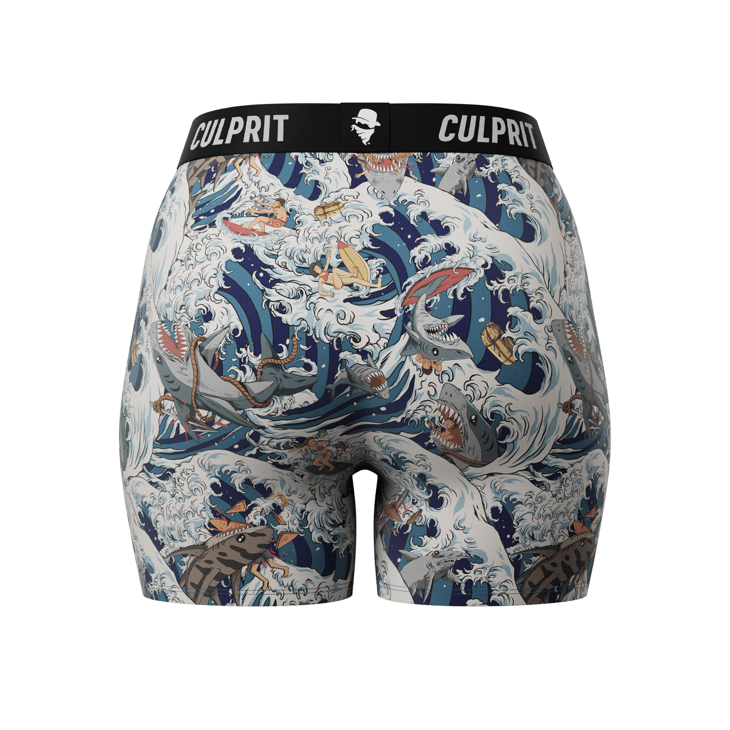 Shark Bait 🦈 LadyBoxers - Culprit Underwear - LadyBoxers™ - LB - SHRKBT - XS