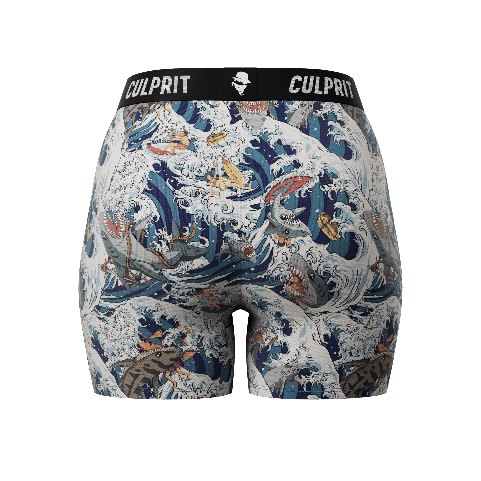 Shark Bait 🦈 LadyBoxers - Culprit Underwear - LadyBoxers™ - LB - SHRKBT - XS