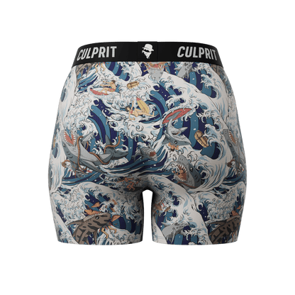 Shark Bait 🦈 LadyBoxers - Culprit Underwear - LadyBoxers™ - LB - SHRKBT - XS